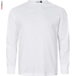 Biała koszulka z długim rękawem Allsize