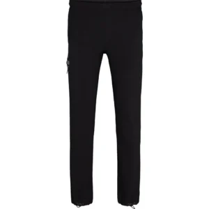 Czarne spodnie dresowe prążkowane Allsize