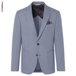 Błękitna marynarka jednorzędowa Thomas Goodwin