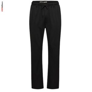 Czarne, elastyczne spodnie na gumie Allsize