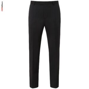 Eleganckie czarne spodnie garniturowe Thomas Goodwin