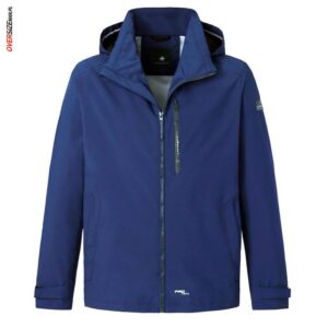 Niebieska kurtka przeciwdeszczowa Redpoint