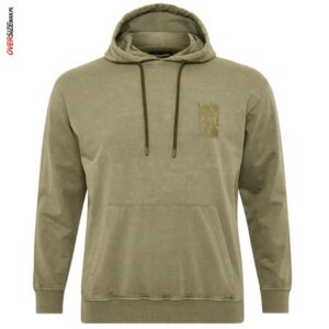 Oliwkowa bluza z kapturem Allsize