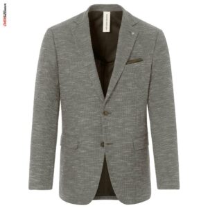 Oliwkowa marynarka jednorzędowa Thomas Goodwin