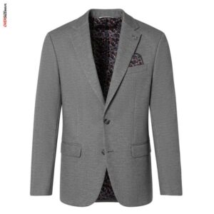 Szara marynarka jednorzędowa Thomas Goodwin