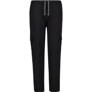 Czarne spodnie dresowe cargo ADAMO