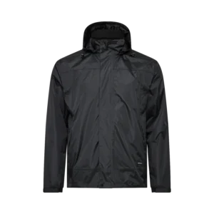 Czarna kurtka przeciwdeszczowa Allsize
