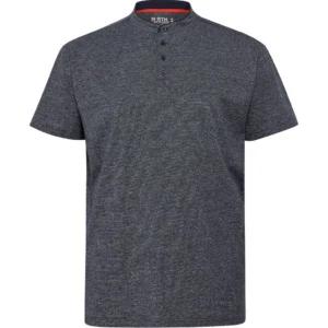 T-shirt z krótkim rękawem, z guziczkami Allsize