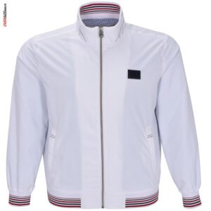 Biała kurtka wiosenna Campione