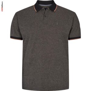 Brązowe polo z krótkim rękawem Allsize