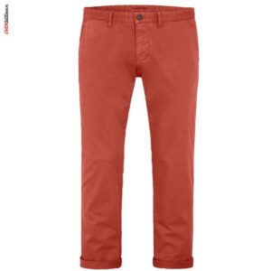 Ceglaste spodnie typu chinos 16 SHADES