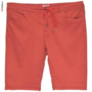 Ceglaste szorty z elastanem Maxfort