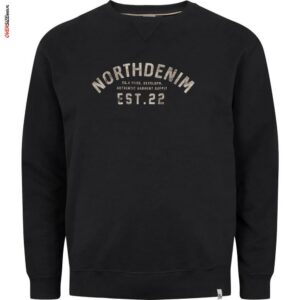 Czarna bluza przez głowę Allsize