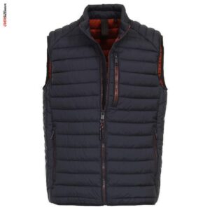 Czarny bezrękawnik pikowany Casa Moda