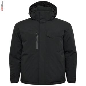 Czarna kurtka zimowa Allsize