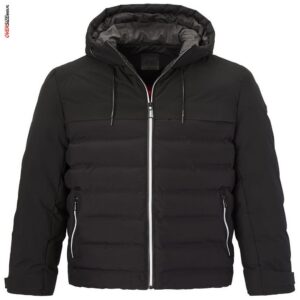 Czarna kurtka zimowa, pikowana  Redpoint