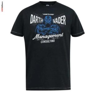 Czarny T-shirt Star Wars Darth Vader Duke