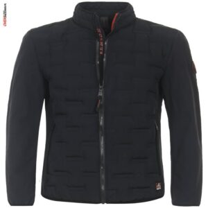 Granatowa kurtka softshell Casa Moda