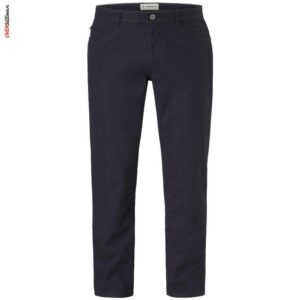 Granatowe spodnie "wool look" Redpoint