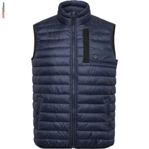 Granatowy bezrękawnik pikowany Allsize