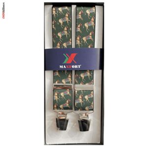 Kolorowe szelki z mocną klamrą Maxfort