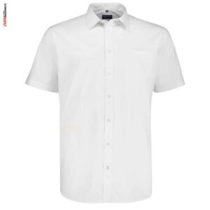 Biała koszula z krótkim rękawem Adamo