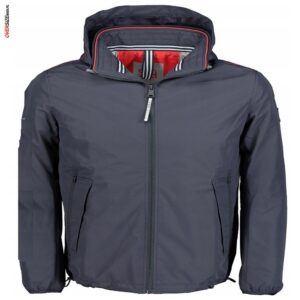 Granatowa kurtka wiosenna S4