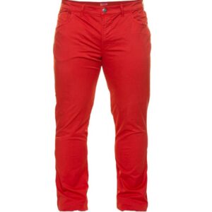 Czerwone spodnie bawełniane Maxfort