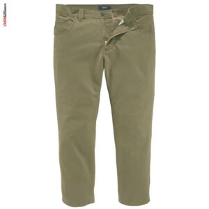 Oliwkowe spodnie bawełniane Pioneer