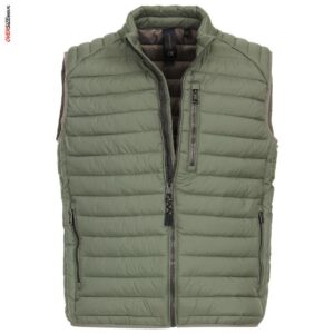 Jasnozielony bezrękawnik pikowany Casa Moda