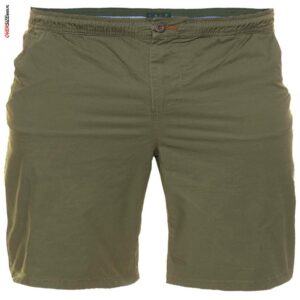 Oliwkowe szorty na gumie Maxfort