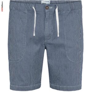 Szorty w biało- niebieskie paski Allsize