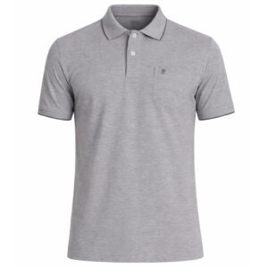 Oliwkowe polo z krótkim rękawem Pierre Cardin