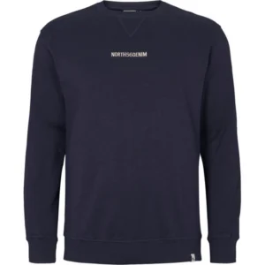 Granatowa bluza przez głowę Allsize