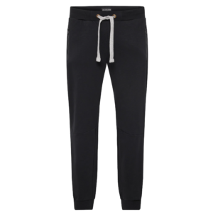 Czarne spodnie dresowe ze ściągaczem Allsize