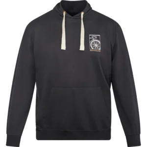 Czarna bluza z kapturem Allsize