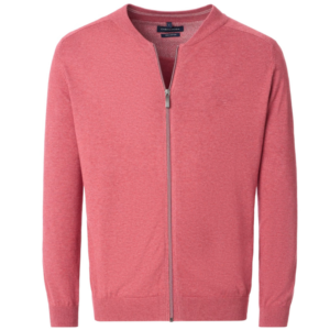 Różowy sweter na zamek Casa Moda