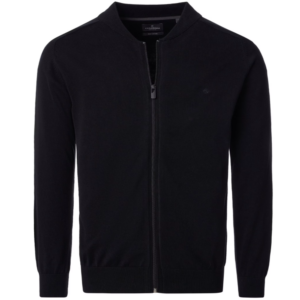 Czarny sweter na zamek Casa Moda