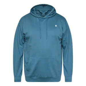 Turkusowa bluza z kapturem Allsize